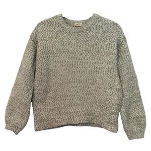Yes‎ Lola Women’s Gray Knit Pullover Sweater  Sz M